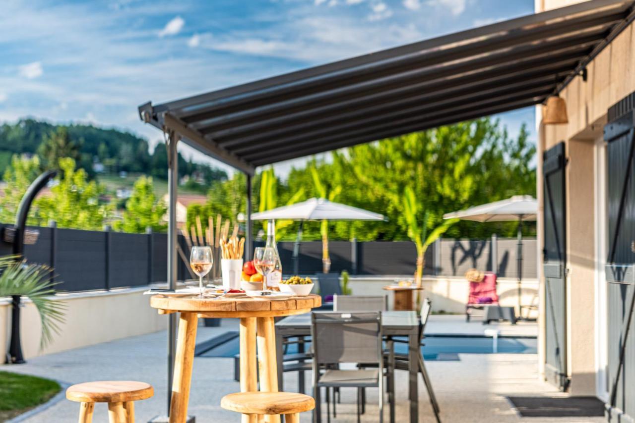 Villa Des Oliviers Sublime Villa Avec Piscine Chauffee Et Privee Et Baby Foot Bon-Encontre Ngoại thất bức ảnh