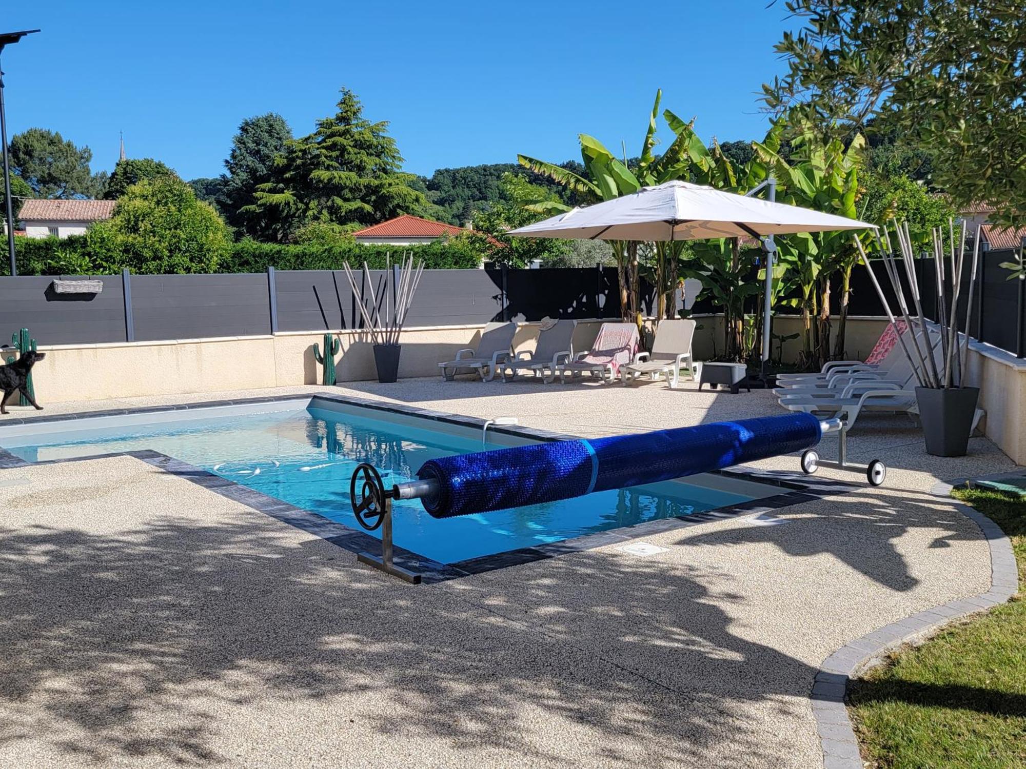 Villa Des Oliviers Sublime Villa Avec Piscine Chauffee Et Privee Et Baby Foot Bon-Encontre Ngoại thất bức ảnh
