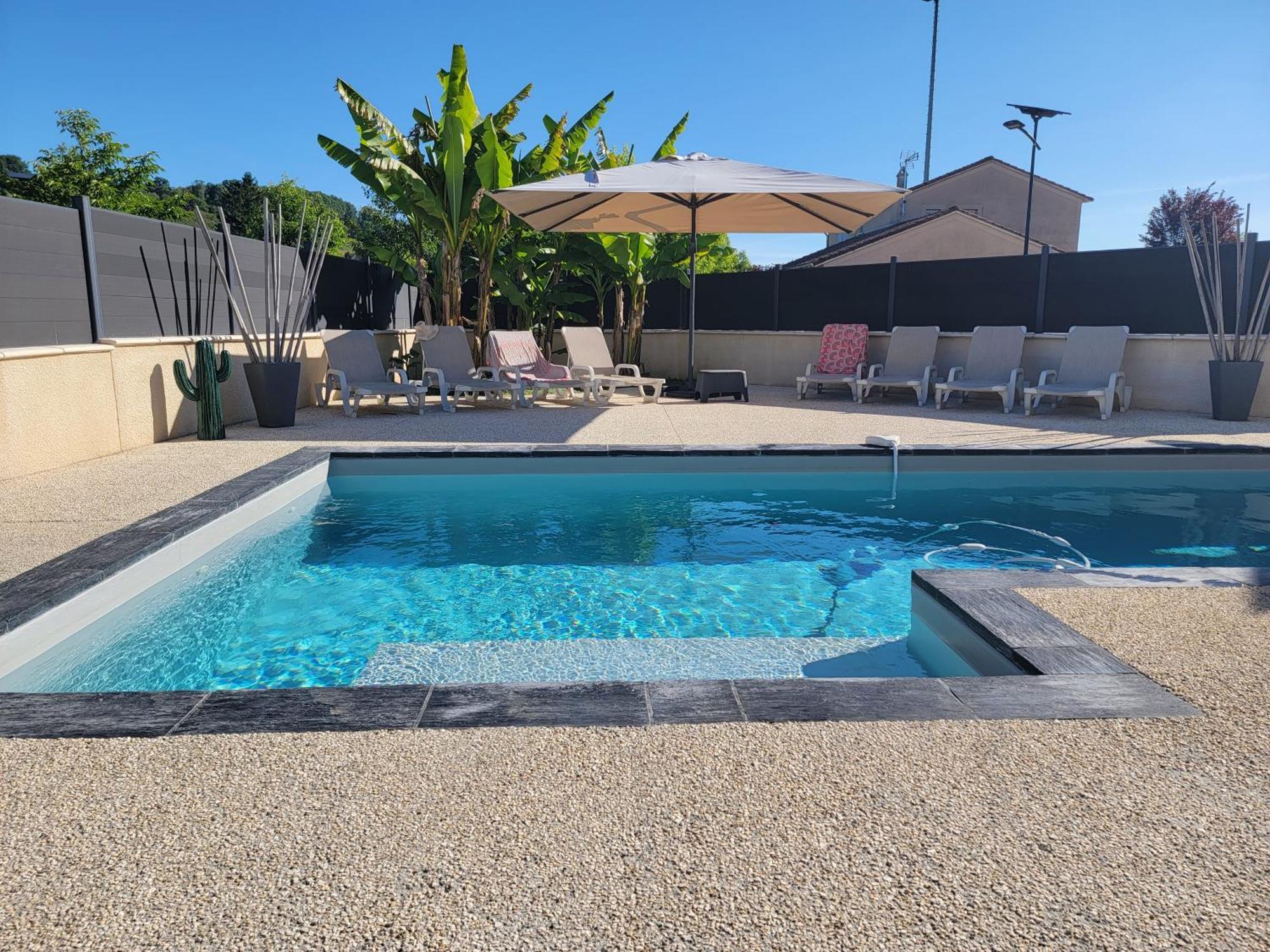 Villa Des Oliviers Sublime Villa Avec Piscine Chauffee Et Privee Et Baby Foot Bon-Encontre Ngoại thất bức ảnh